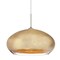 Besa Lighting Brio 14 Cord Pendant, Gold Foil, Satin Nickel Finish, 1x9W LED 1JT-4345GF-LED-SN - alternate 1